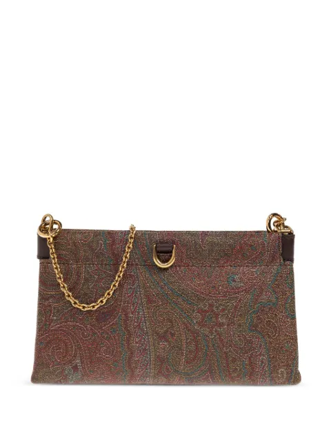 ETRO mini Talk paisley clutch bag Brown WP2S0003AA001