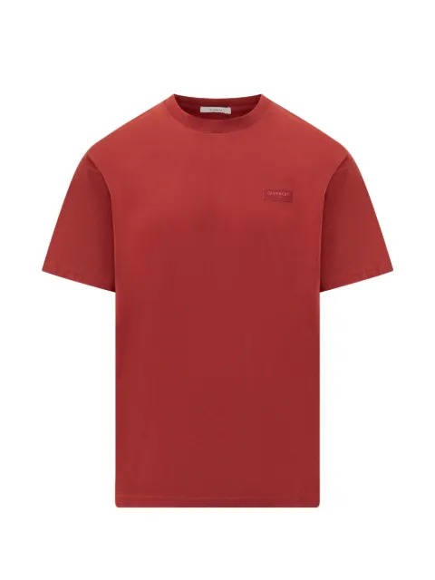 Givenchy Paris patch T-shirt Red BM71NK3YSJ601