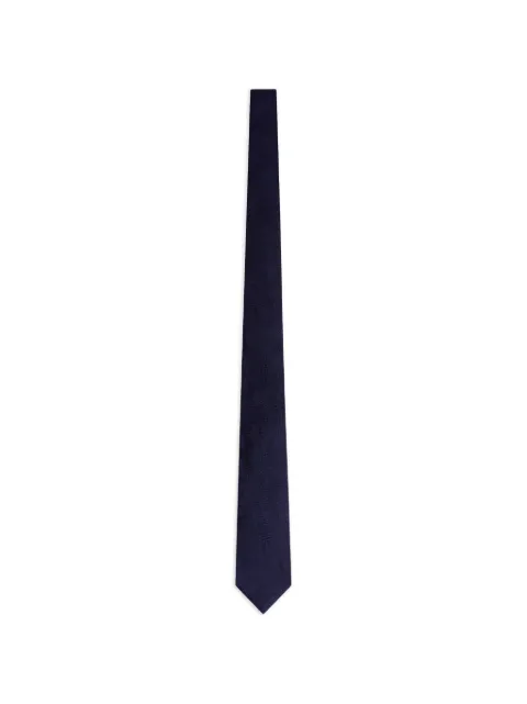 FURSAC patterned silk tie Blue FHACR00129