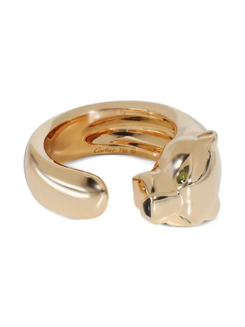 Cartier 18K yellow gold Panthère de Cartier tsavorite ring Gold 148446
