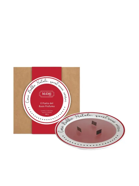 BACI MILANO piccolo 200G caro babbo natale Candle Red CAND207