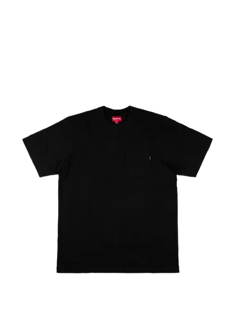 Supreme chest-pocket "Black" T-shirt Black SU26294