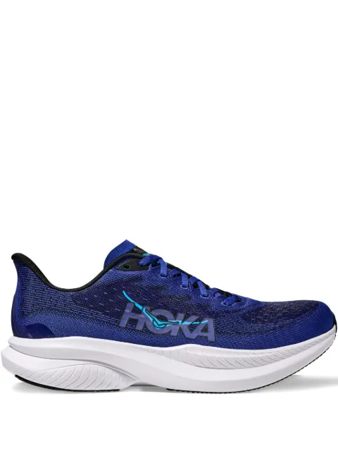 HOKA Mach 6 logo-print sneakers Blue 1147790BNGH