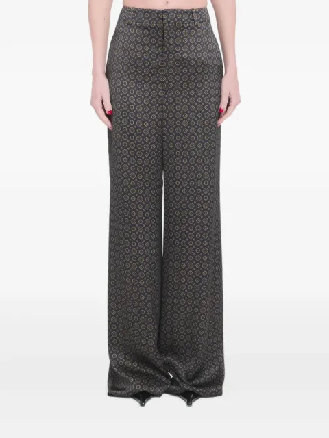 Saint Laurent patterned trousers Grey 820232Y6K84