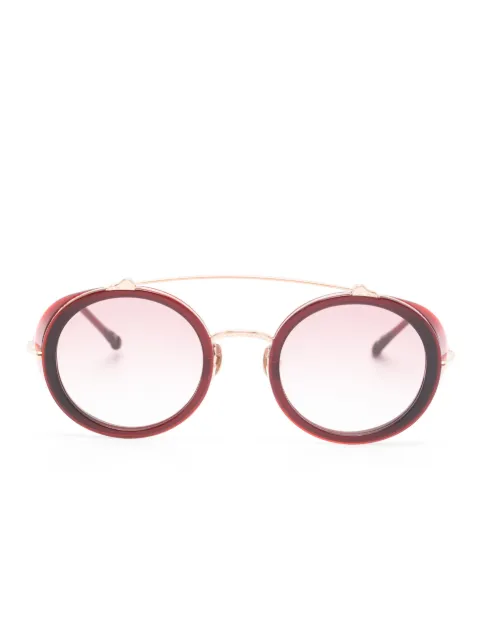 Matsuda round-frame sunglasses Red M3155
