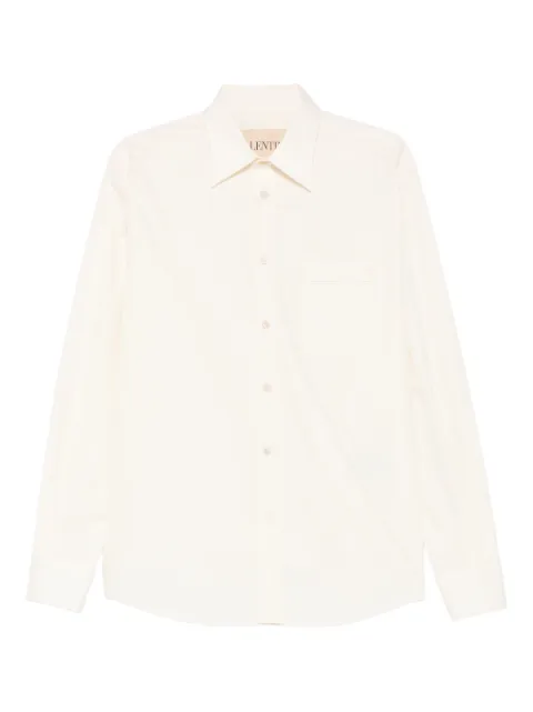 Valentino Garavani chest-pocket shirt Neutrals VABS82B57