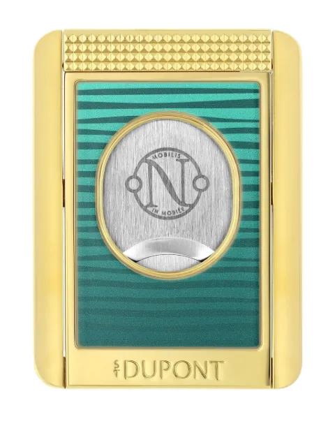 S.T. Dupont logo-detail cigar cutter stand Gold D003442