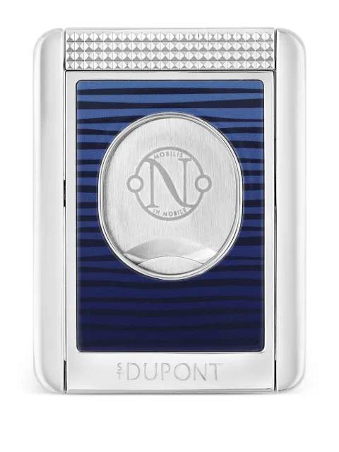 S.T. Dupont logo-detail cigar cutter stand Blue D003441