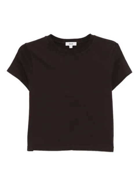 AGOLDE Adine shrunken T-shirt Brown A71801507