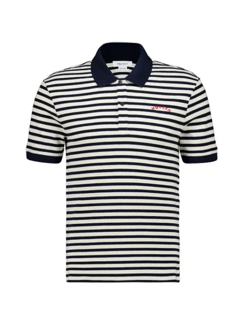 Alexander McQueen striped polo shirt White 852208QXACK