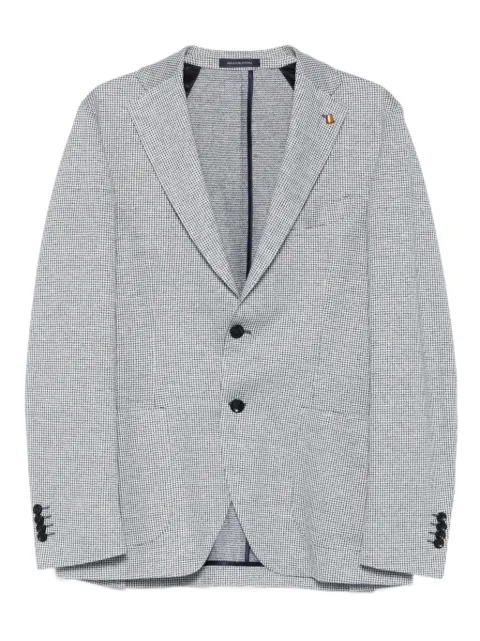 LATORRE houndstooth-pattern blazer Blue JD84JH173
