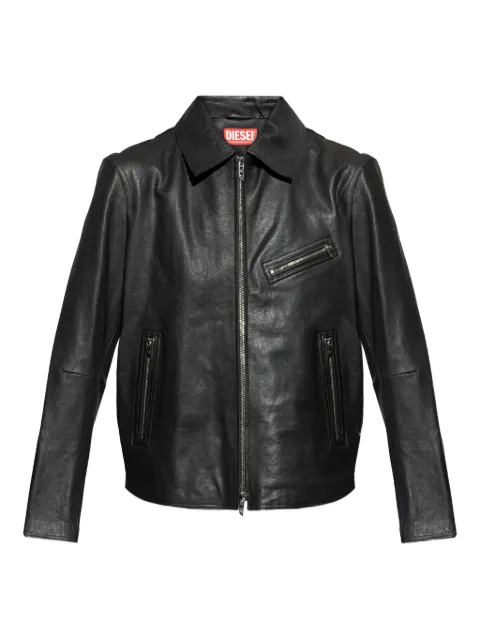Diesel L-Korn-Wrd jacket Black A220270IGAM