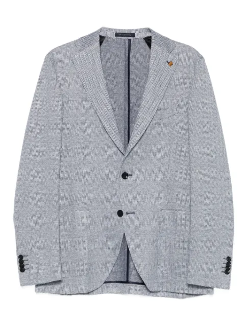 LATORRE herringbone-pattern blazer Blue JD84JH143