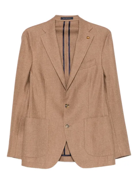 LATORRE single-breasted blazer Brown D84UG0515