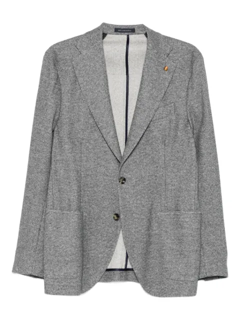 LATORRE notched-lapel single-breasted blazer Grey JD84JI130