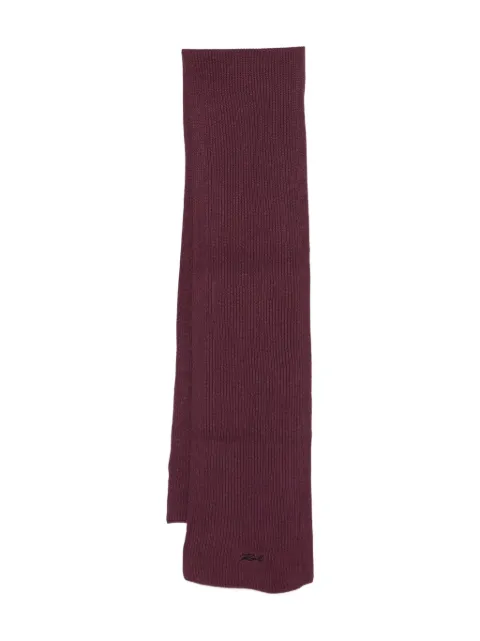 Karl Lagerfeld ribbed-knit scarf Purple 8056880824134