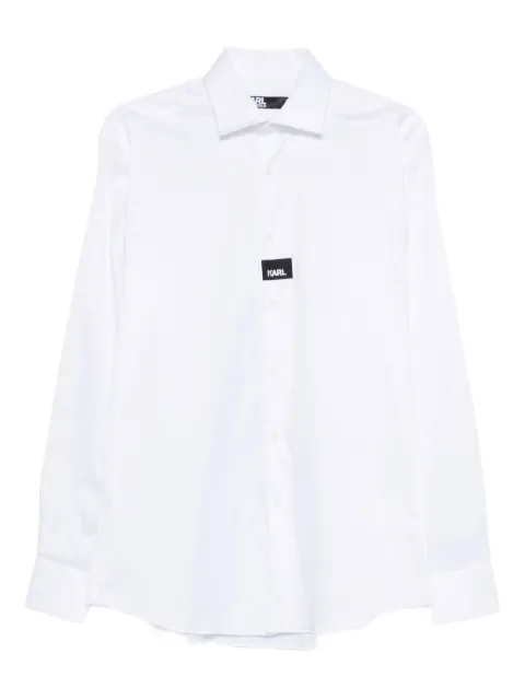 Karl Lagerfeld logo-motif shirt White 60593360824601
