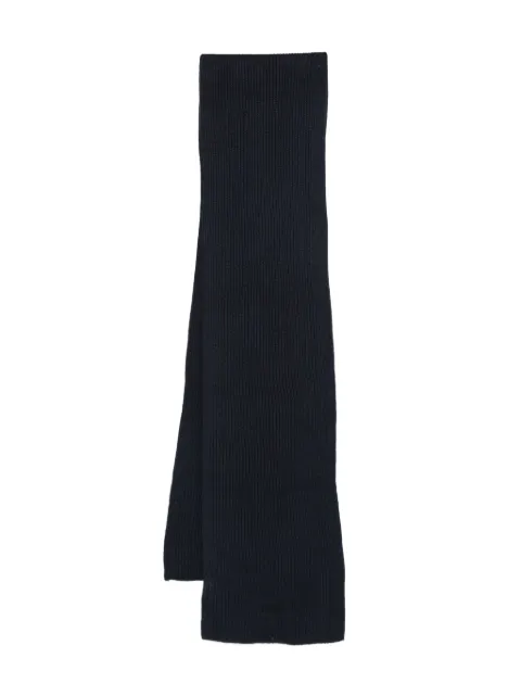 Karl Lagerfeld logo-embroidered scarf Blue 8056850824134