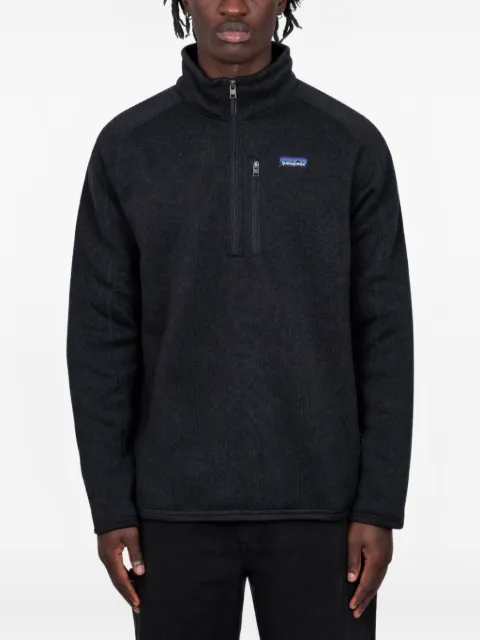 Patagonia logo-patch sweatshirt Grey 25523BLK