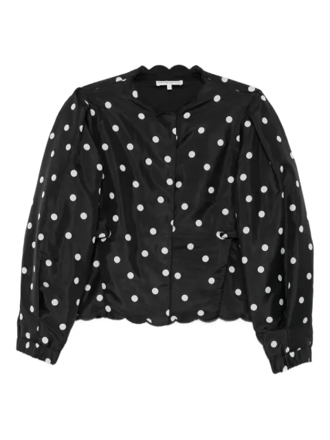 Stine Goya quilted dots jacket Black SGPS26T127
