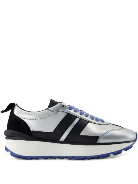 Lanvin Bumpr smooth sneakers Silver FUSKBUMPMETAH25M210