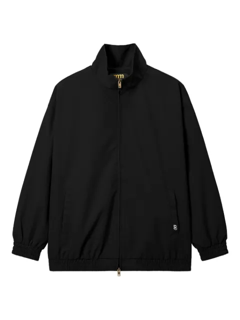 Mini Cream zip-fastening jacket Black 5FS107A