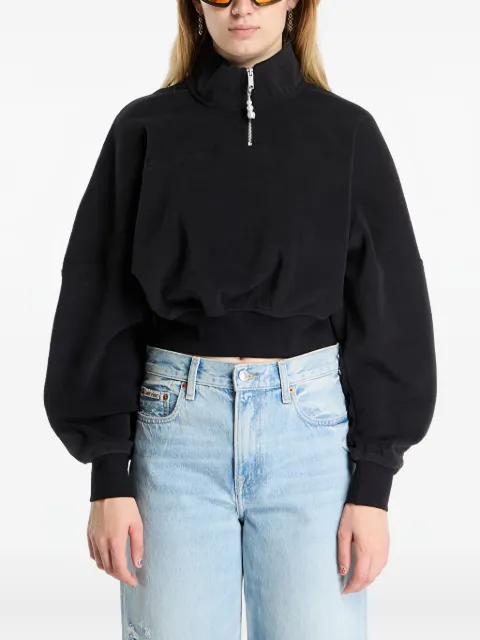 Jordan quarter-zip flight fleece top Black HV0326010