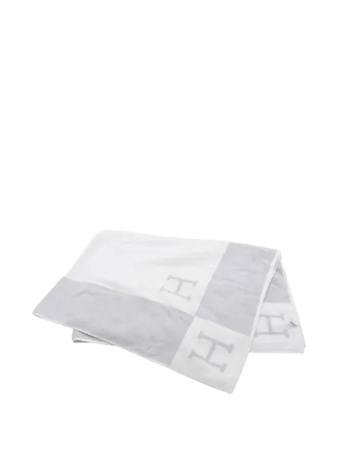 Hermès Pre-Owned 2020s Avalon towel Blue 1022723