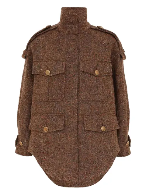 ZIMMERMANN epaulettes jacket Brown 0718CF241BRNMT