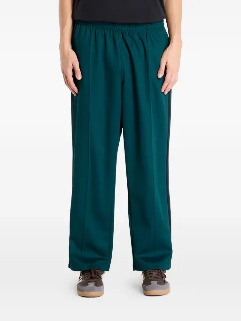 adidas three-stripes-detail track trousers Green JY1420