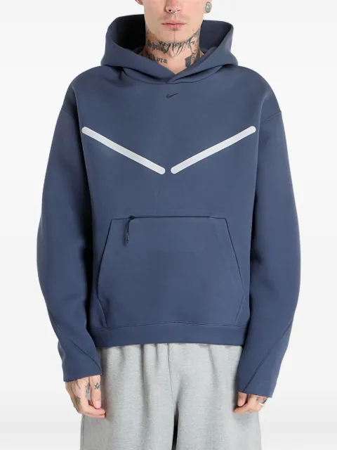 Nike reflective-accents hoodie Blue HV1342
