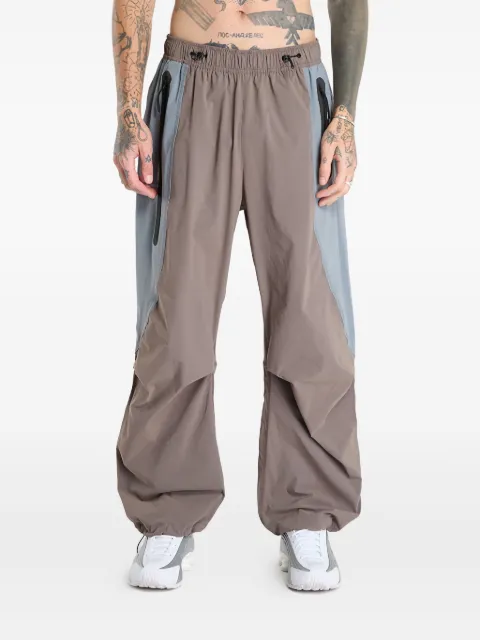 Nike woven colour-block trousers Brown IH8466