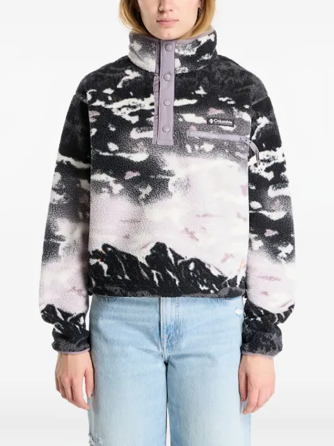 Columbia Helvetia™ II printed cropped sweater Black 2098501554
