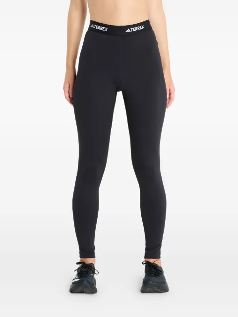 adidas Terrex logo-detail leggings Black JC8196