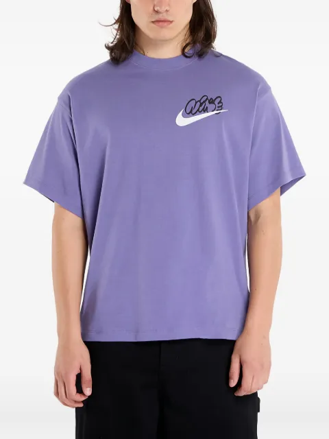 Nike Swoosh-graphic T-shirt Purple IH4294527