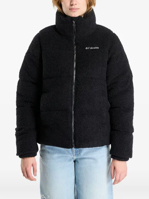 Columbia sherpa-effect puffer jacket Black 2089231010