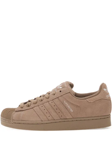 adidas Superstar II signature three stripe detail trainers Brown KI8493