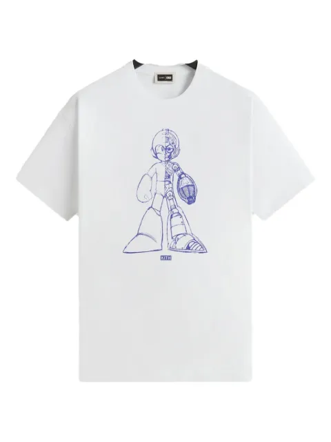 KITH x Capcom Megaman graphic T-shirt White KHM034321101