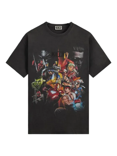 KITH x Marvel vs. Capcom Ultimate T-shirt Black KHM034297