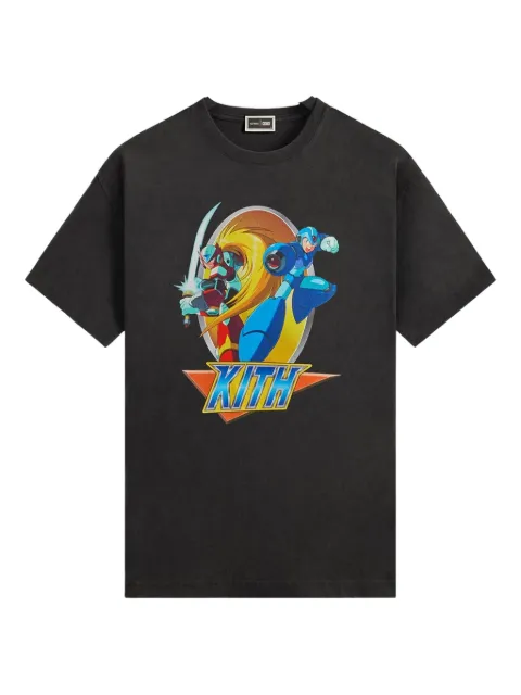 KITH x Capcom Mega Man graphic T-shirt Black KHM034319