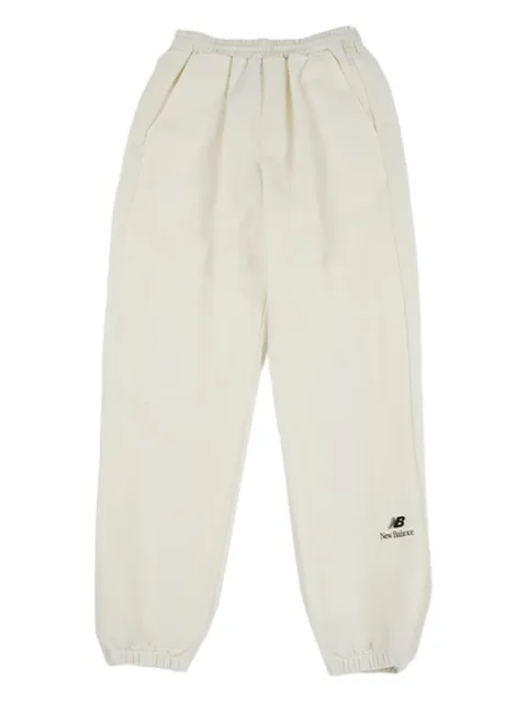 New Balance logo-motif track pants Neutrals MP41540SST