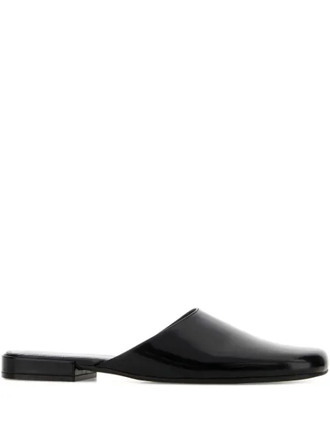 The Row Penelope leather mules Black F1677L604