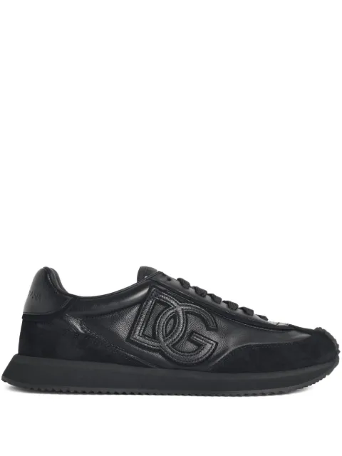 Dolce & Gabbana DG Cushion leather sneakers Black CS2288A0124