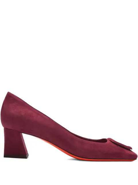 Santoni buckle pumps Purple WDMN71149HI2TMGD