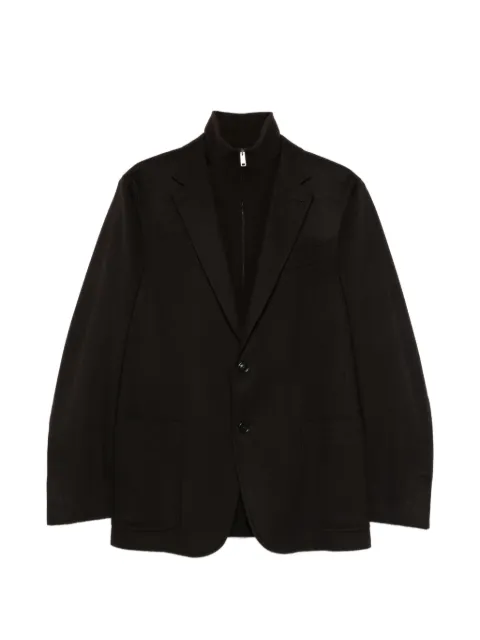 Zegna pockets cashmere jacket Black UGC46A2DYR