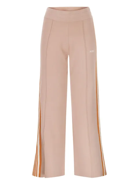 Autry elasticated side-stripes track pants Pink PAPWB8KE
