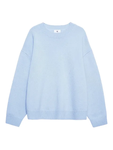 ANINE BING Lee crew-neck sweater Blue A0910662