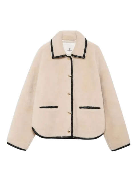 ANINE BING fleece texture Neutrals A0111274
