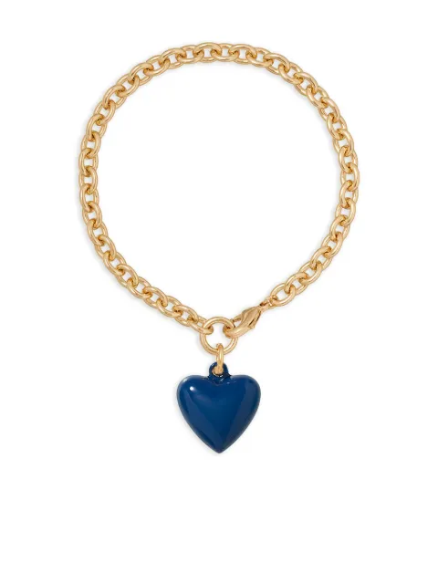 Roxanne Assoulin The Mini Puffy heart-charm bracelet Gold RXSU25B141N
