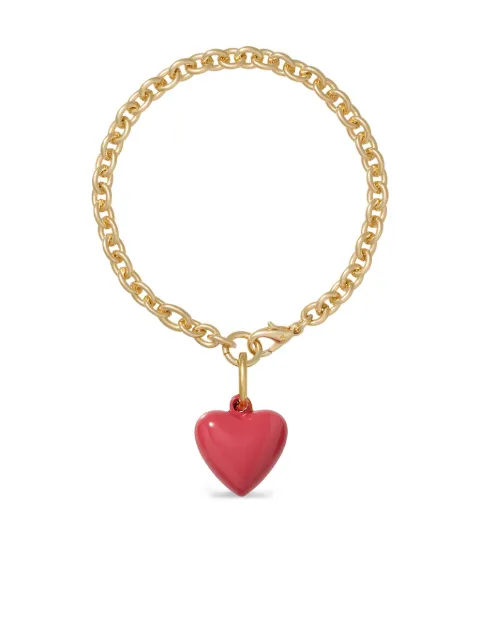 Roxanne Assoulin The Mini Puffy heart-charm bracelet Gold RXSU25B141P